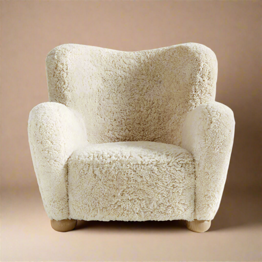 Elara boucle’ armchair