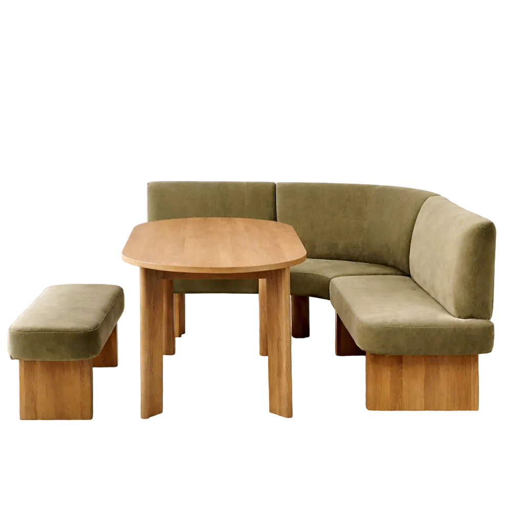 L shaped Dining