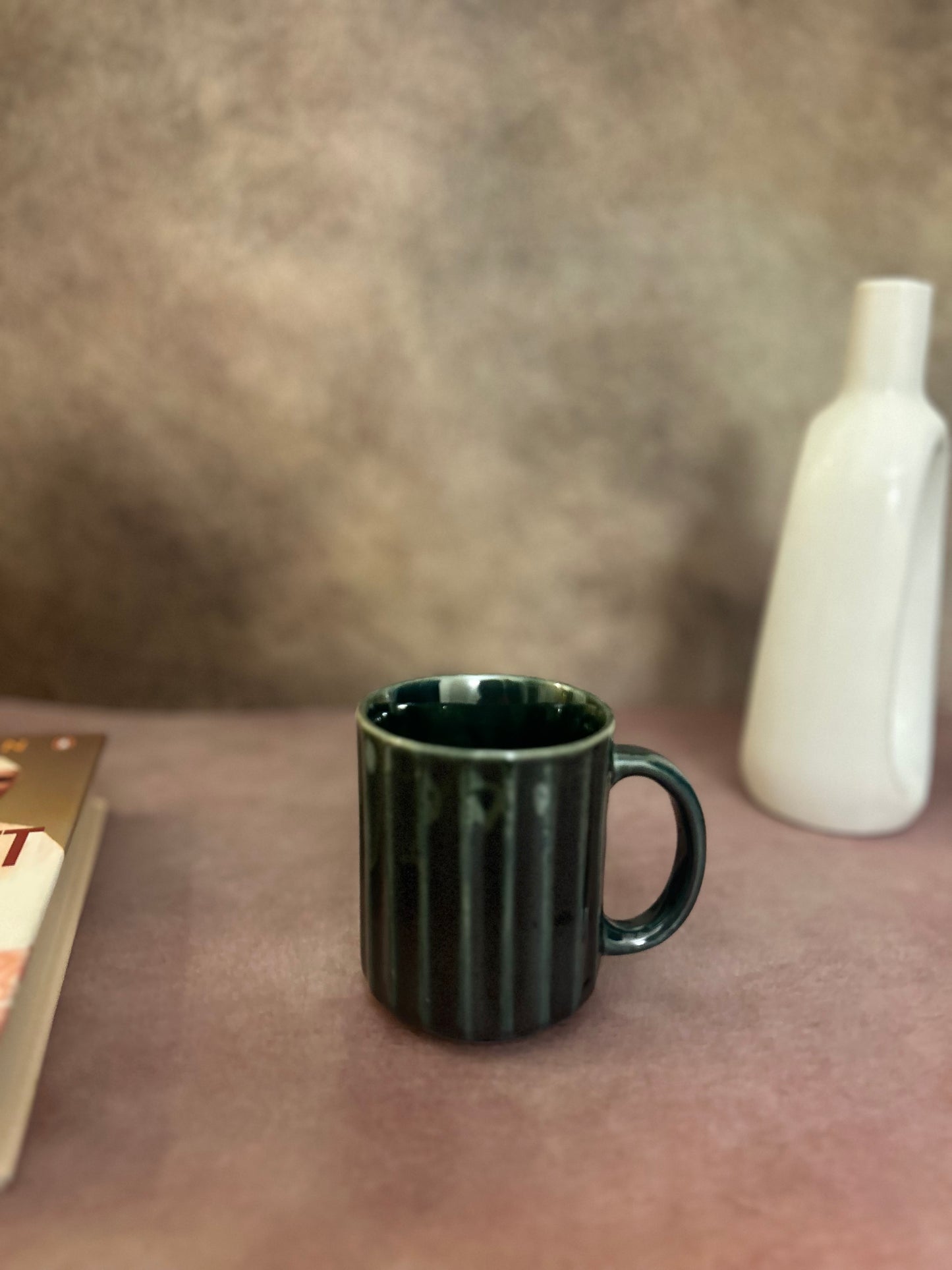 Glazy Green coffee mugs (set of two)