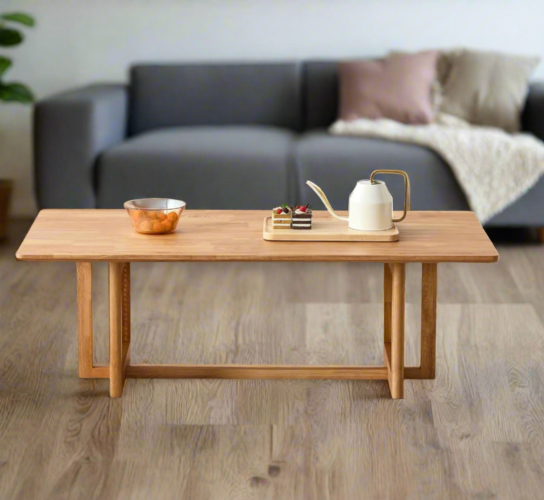 Cane Center Table