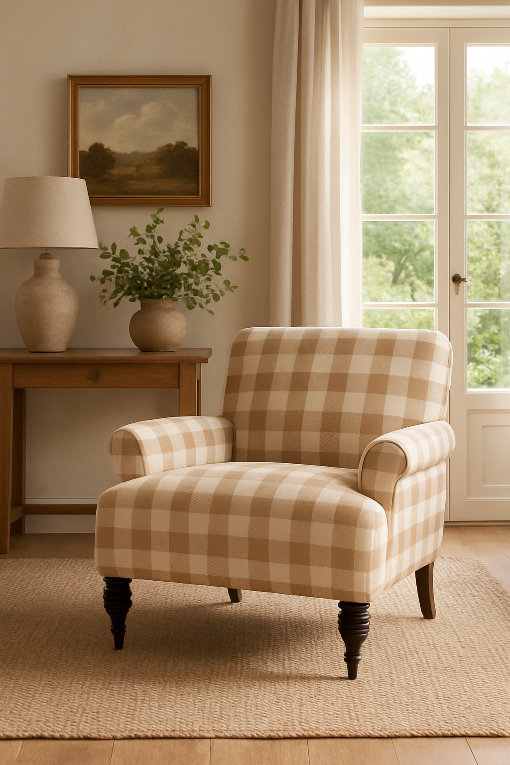 Gingham Chairs