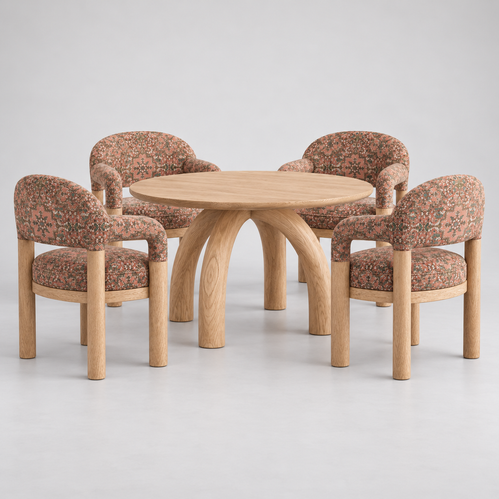 NOURI DINING SET- 4 SEATER