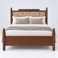 Vinita Upholstered Wooden Bed
