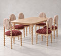 Zahra Spindle Dining Set