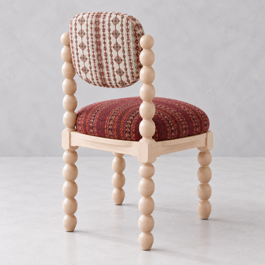 Zahra Spindle Dining Set