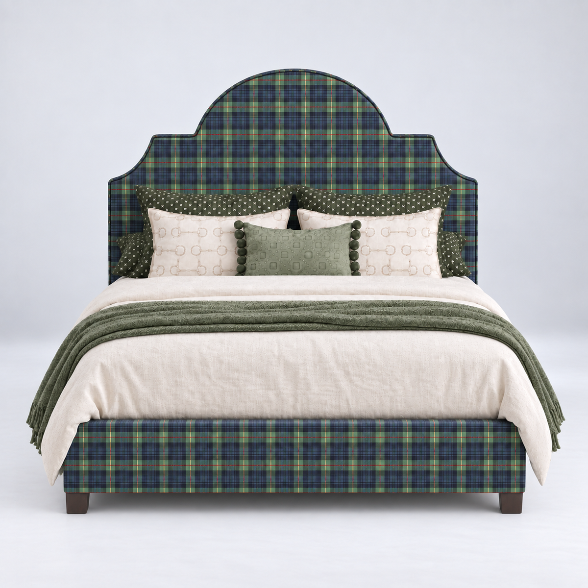 The Highland Tartan Bed