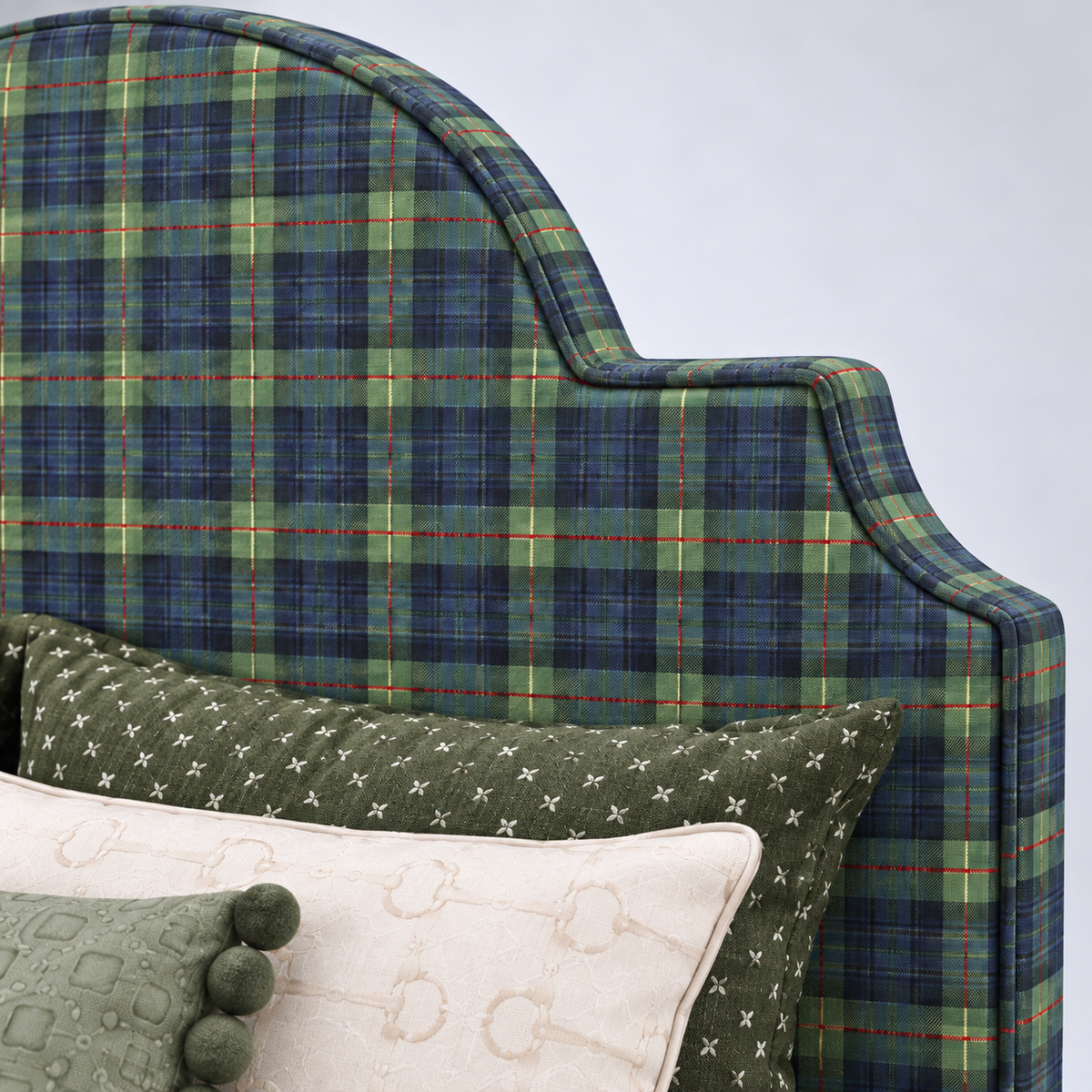 The Highland Tartan Bed