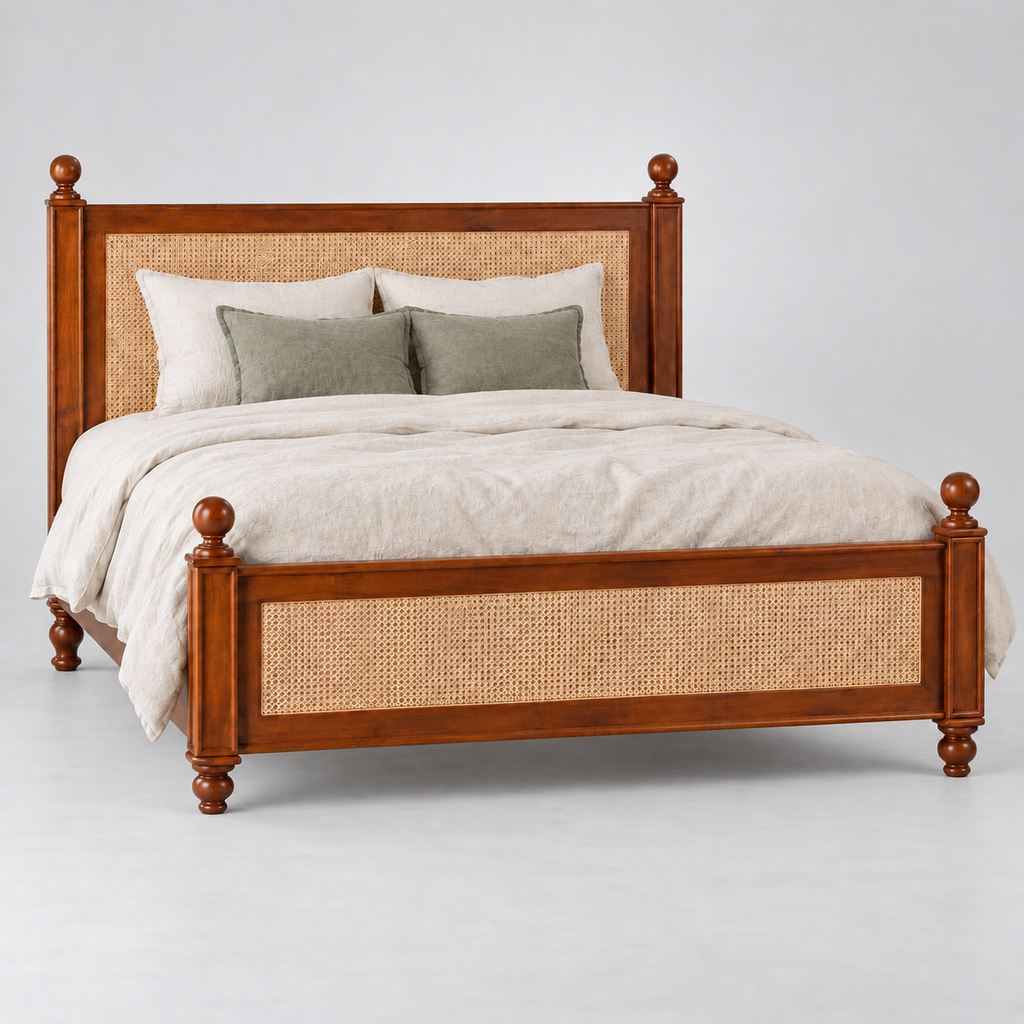 Kruti’s Rattan Bed