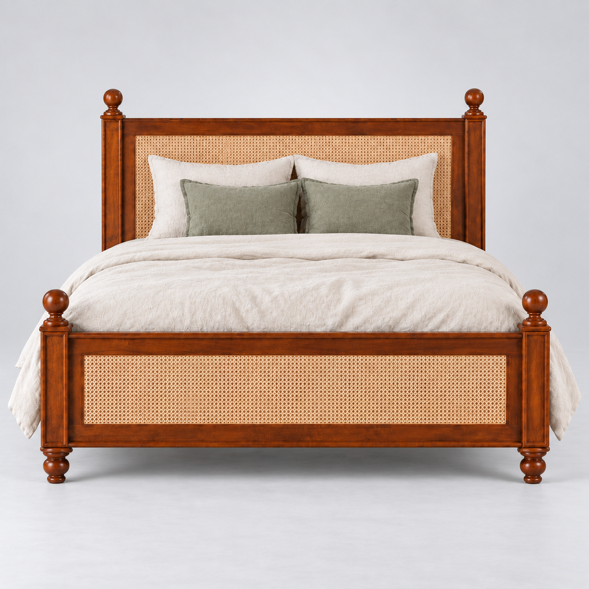 Kruti’s Rattan Bed