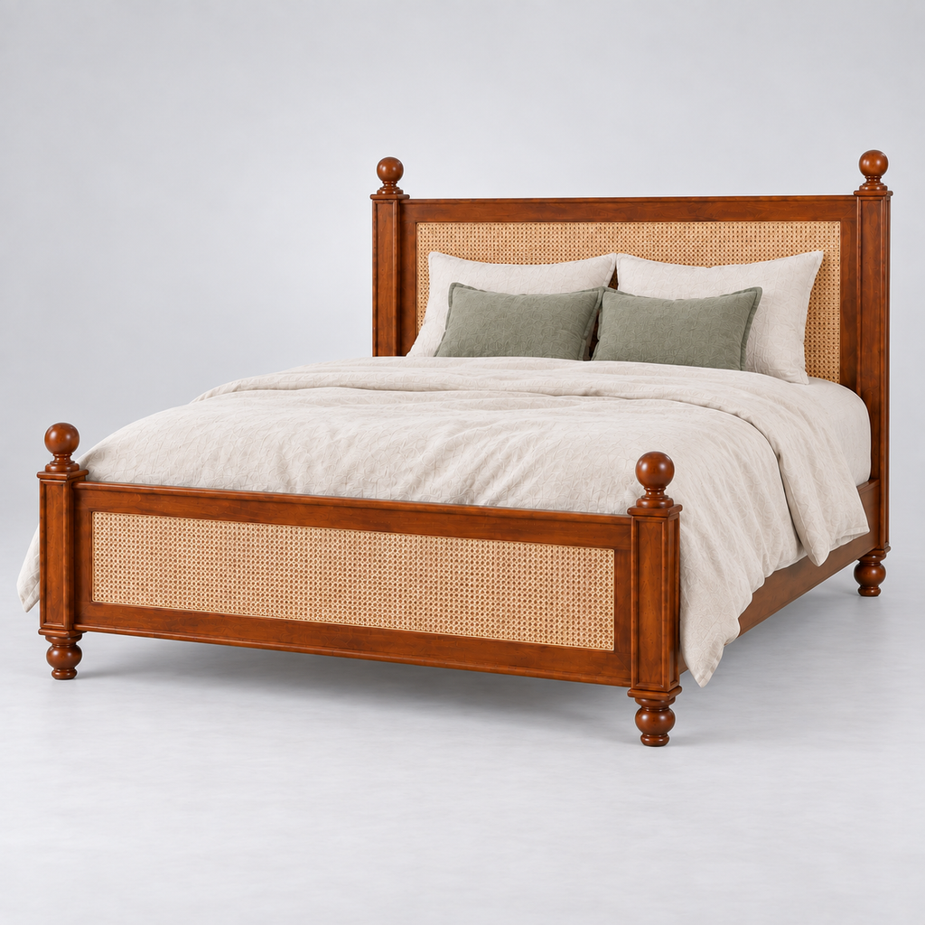 Kruti’s Rattan Bed