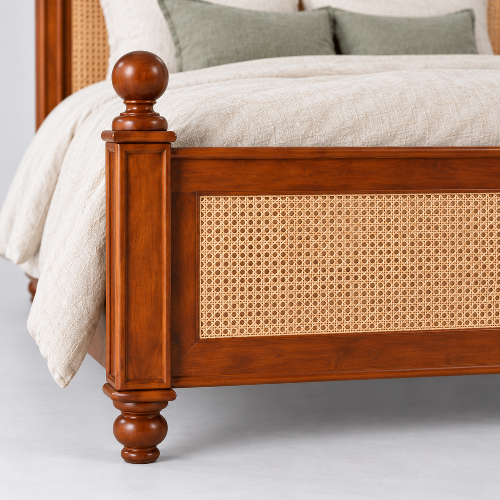 Kruti’s Rattan Bed