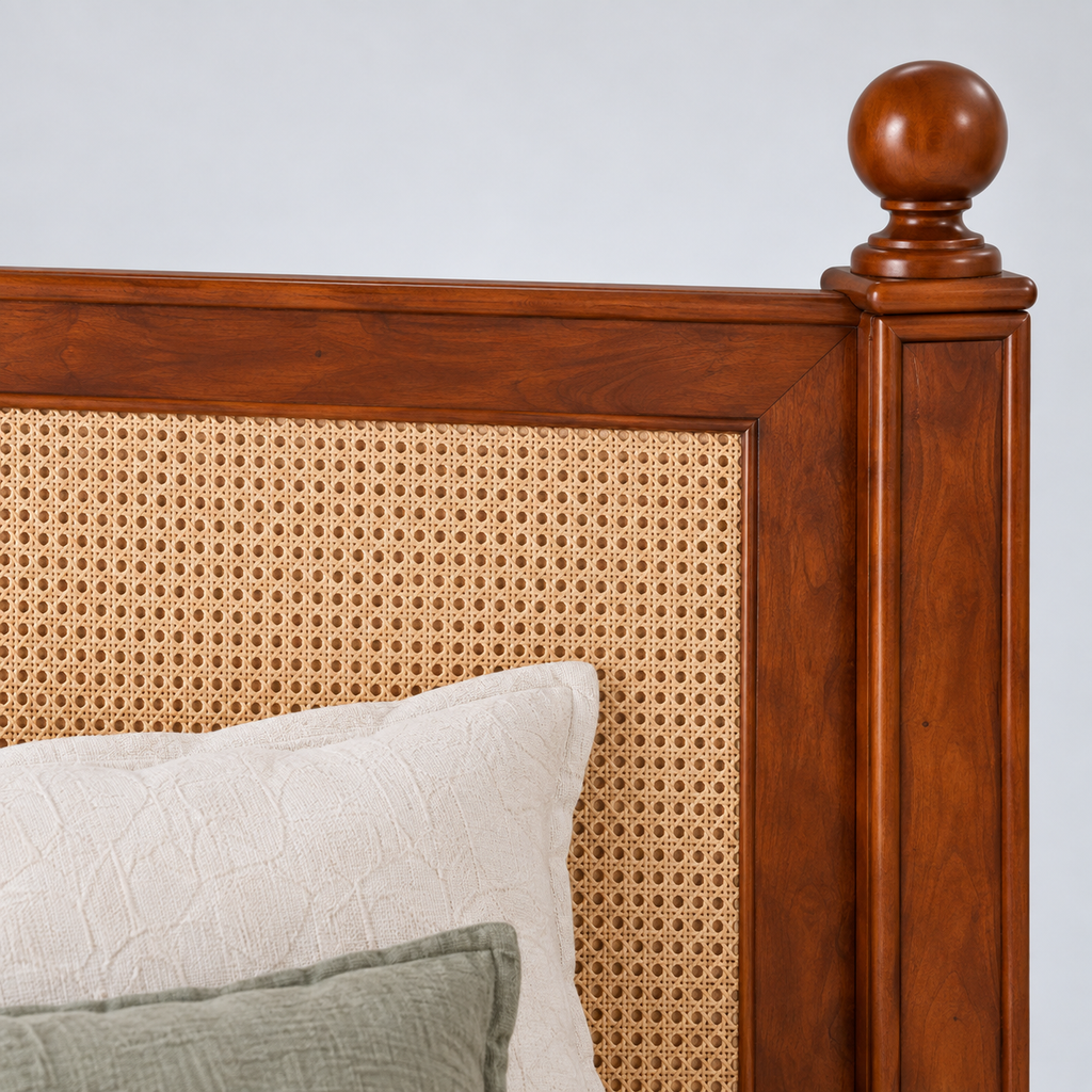 Kruti’s Rattan Bed