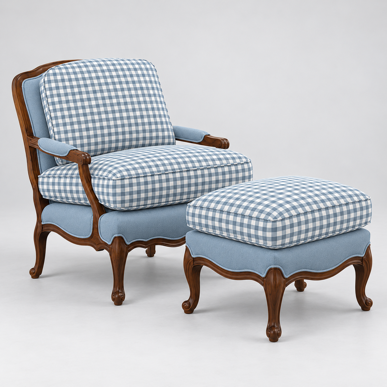 Aveline Lounge Chair & Ottoman