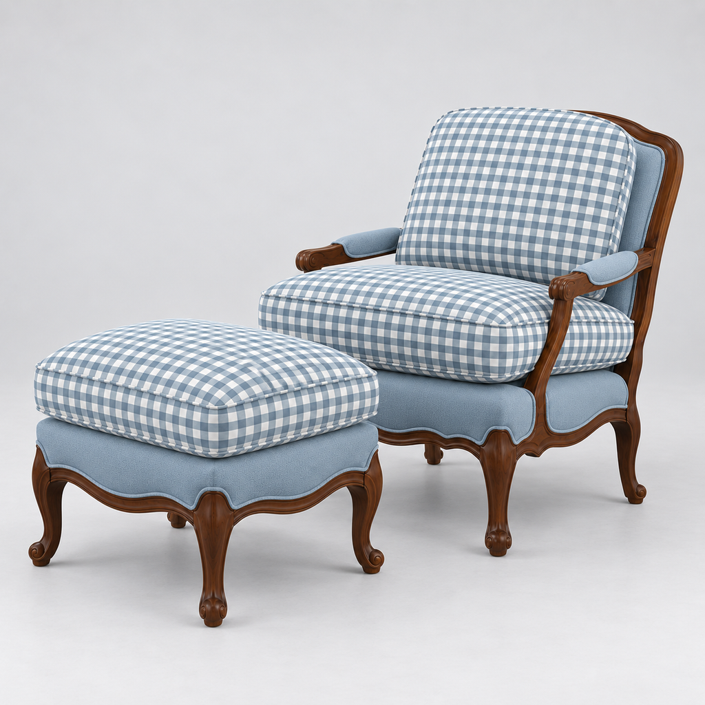 Aveline Lounge Chair & Ottoman