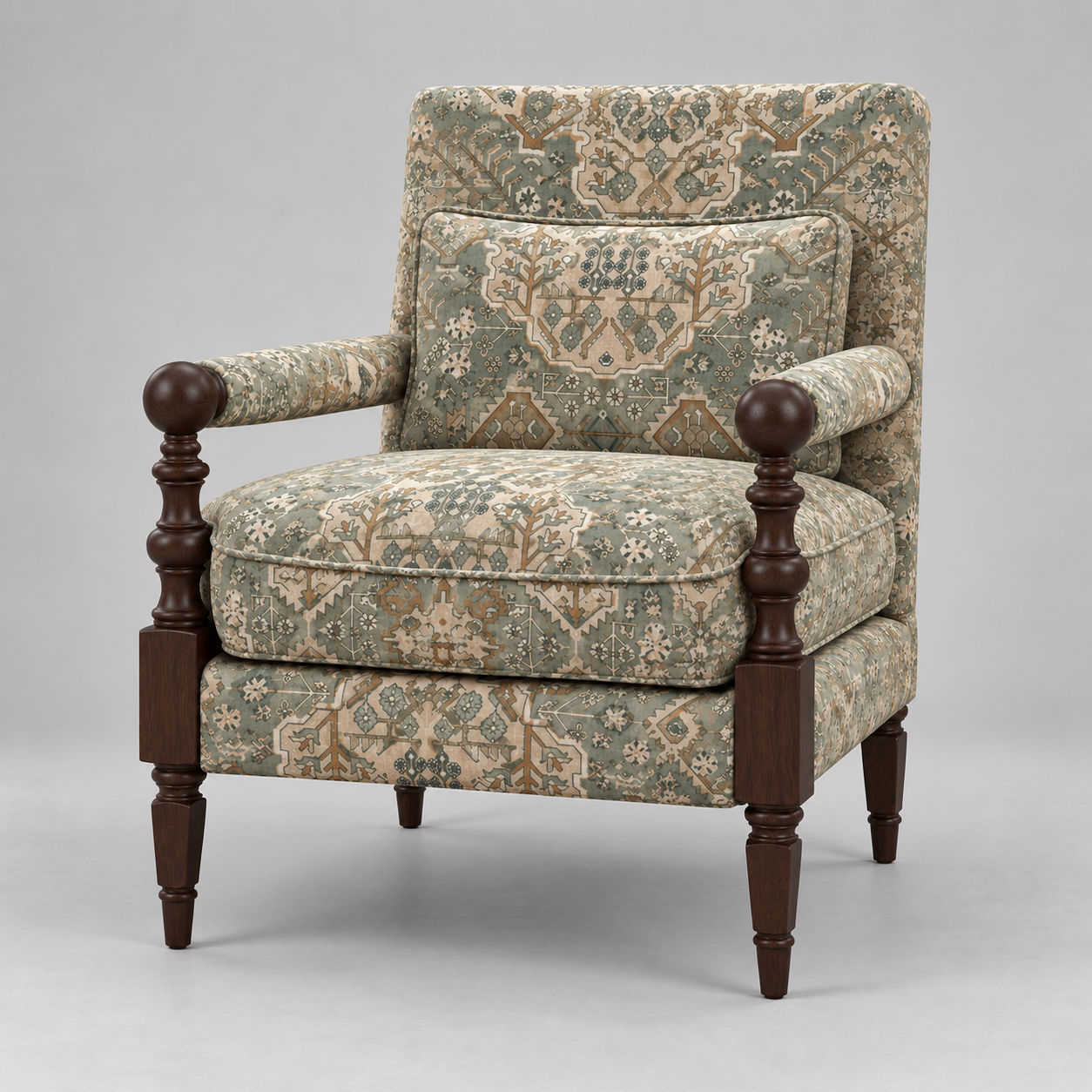 VIRAASAT COLONIAL ARMCHAIR