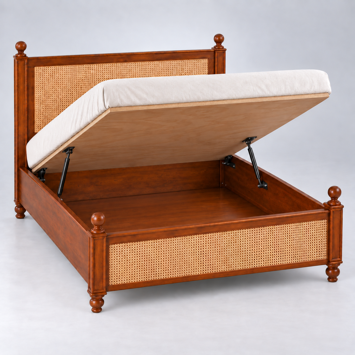 Kruti’s Rattan Bed