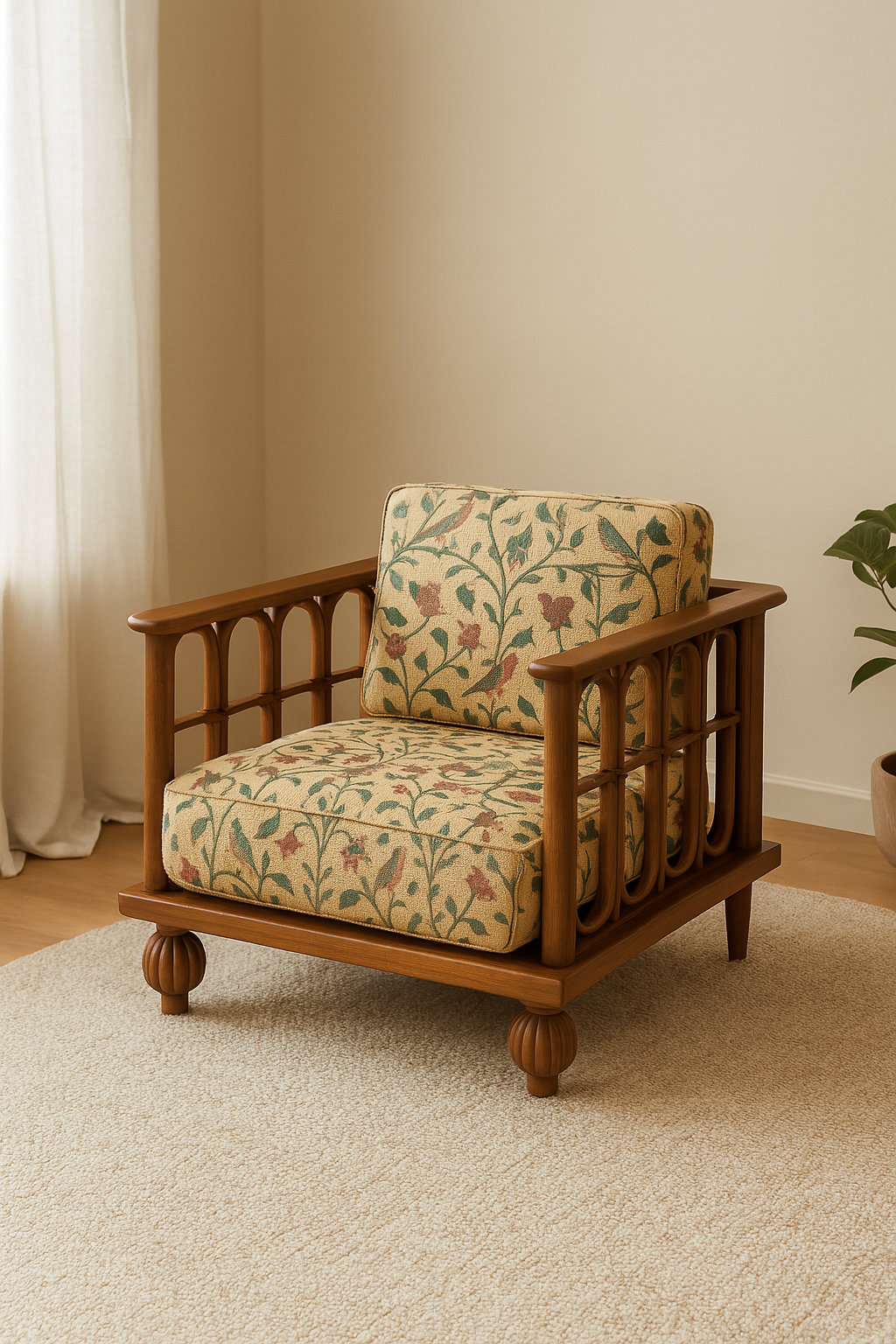 The Gulmohar Chair