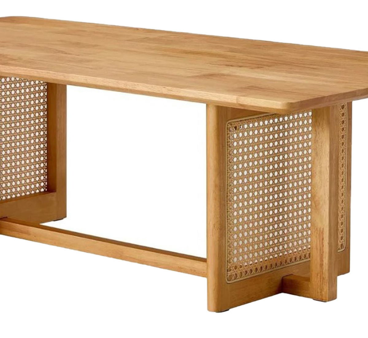 Cane Center Table