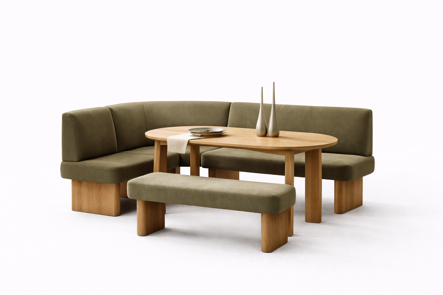 L shaped Dining