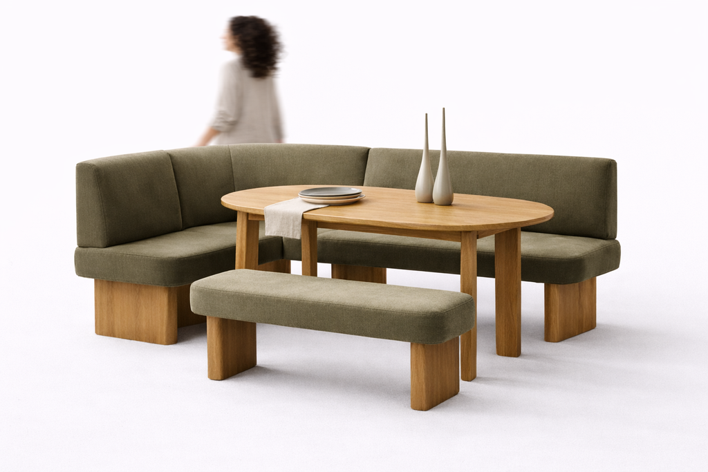 L shaped Dining