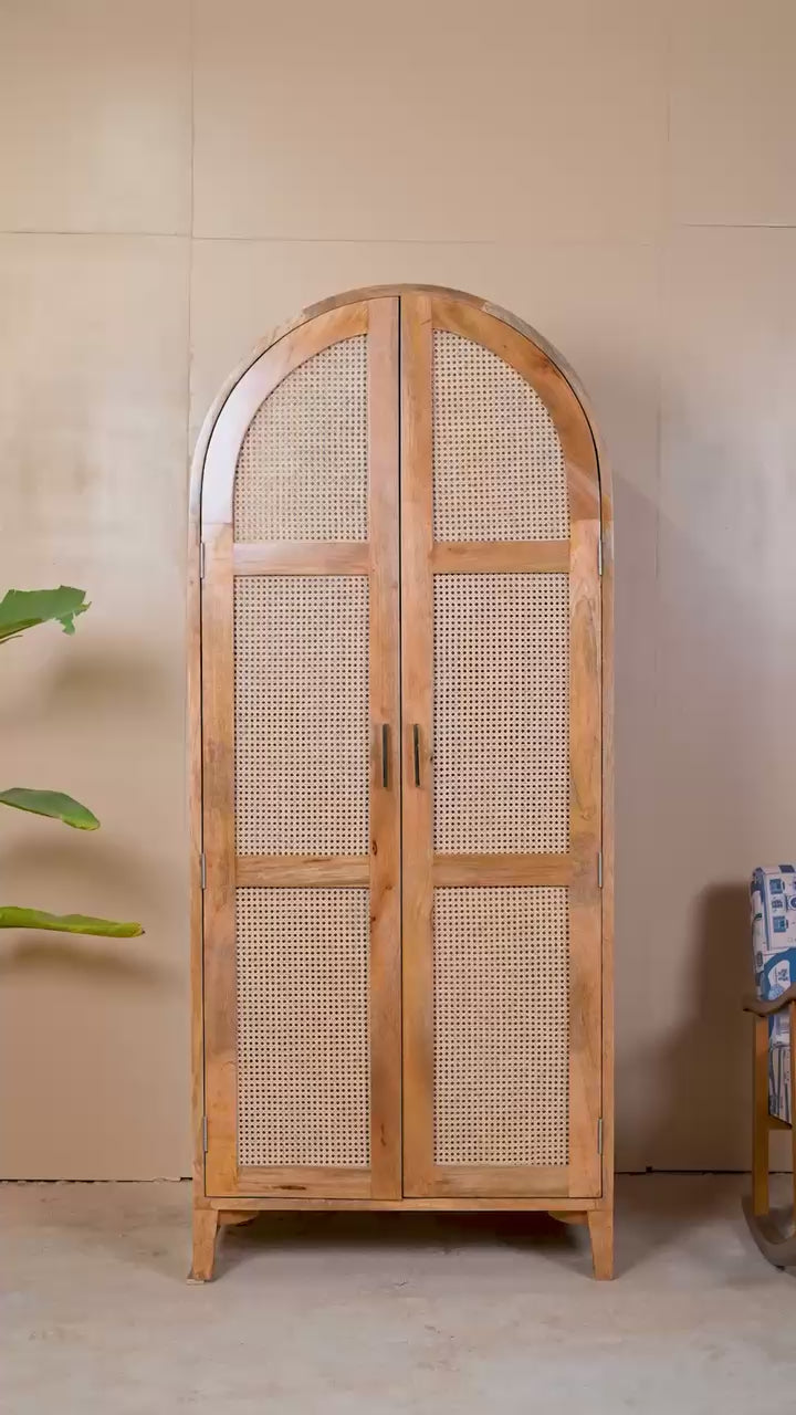 Cane 2 door Cabinet